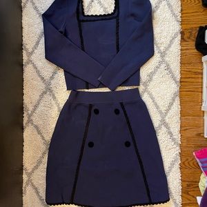 Sandro two pieces dress